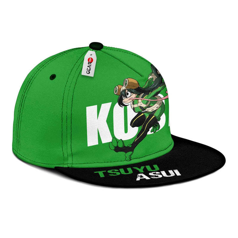 Tsuyu Asui Cap Hat Froppy Anime Snapback