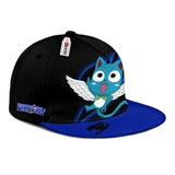 Happy Snapback Hat Custom Fairy Tail Anime Hat