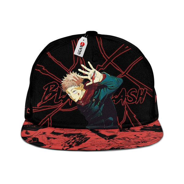 Itadori Yuuji Cap Hat Anime Skill Jujutsu Kaisen Snapback