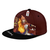 Mereoleona Vermillion Snapback Hat Custom Black Clover Anime Hat