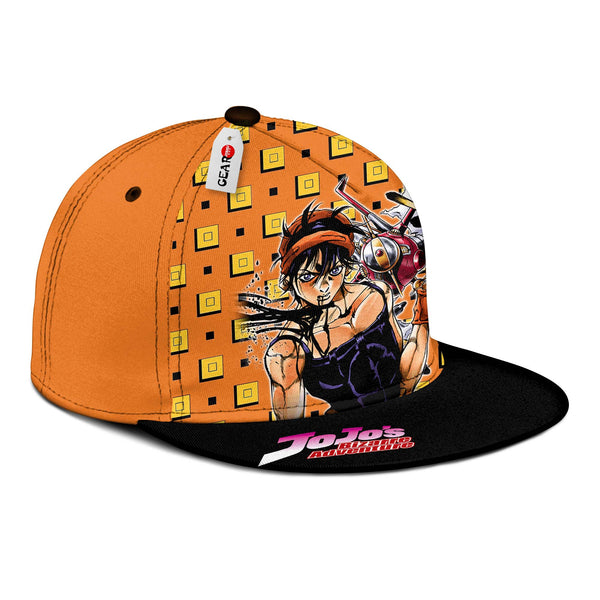 Narancia Ghirga Snapback Hat Custom Anime Hat