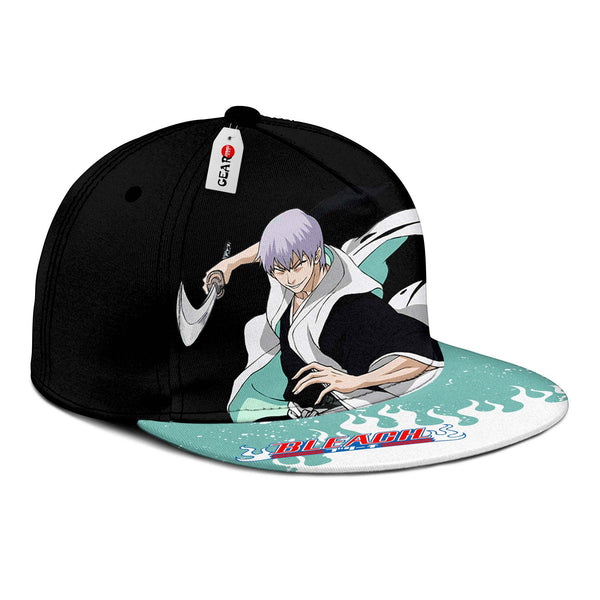 Gin Ichimaru Snapback Hat Custom BL Anime Hat