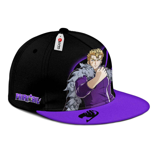 Laxus Dreyar Snapback Hat Custom Fairy Tail Anime Hat