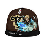 Luck Voltia Snapback Hat Custom Black Clover Anime Hat