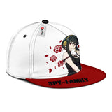 Yor Forger Snapback Hat Custom Spy x Family Anime Hat