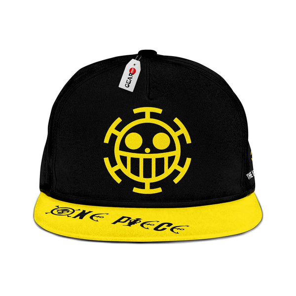 Heart Pirates Hat Cap One Piece Anime Snapback Hat