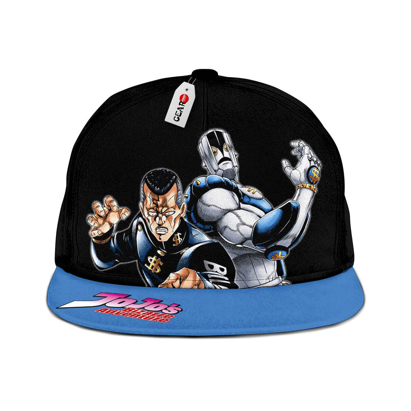 Okuyasu Nijimura Snapback Hat Custom Anime Hat