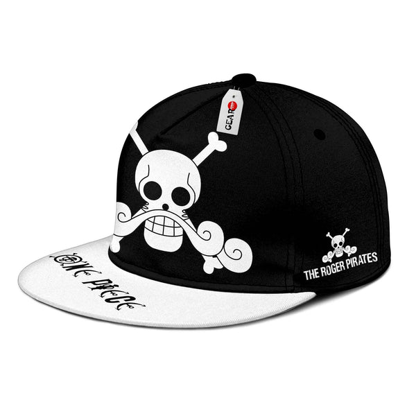 Roger Pirates Hat Cap One Piece Anime Snapback Hat