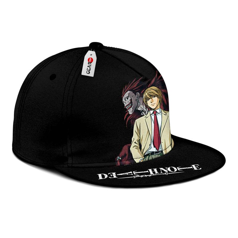 Light Yagami and Ryuk Hat Cap Anime Snapback Hat