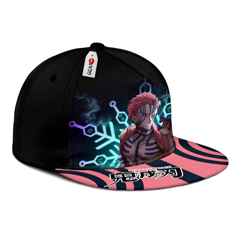 Akaza Cap Hat Kimetsu Anime Snapback