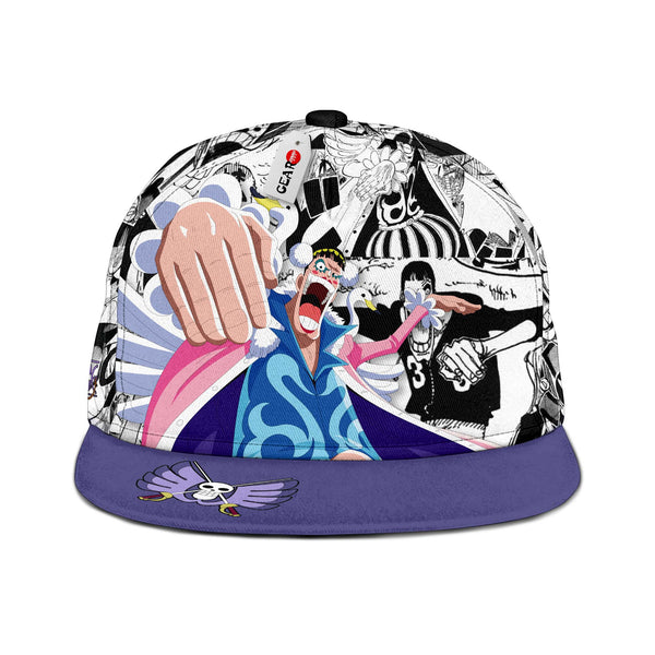 Bentham Snapback Hat Custom One Piece Anime Hat Mix Manga