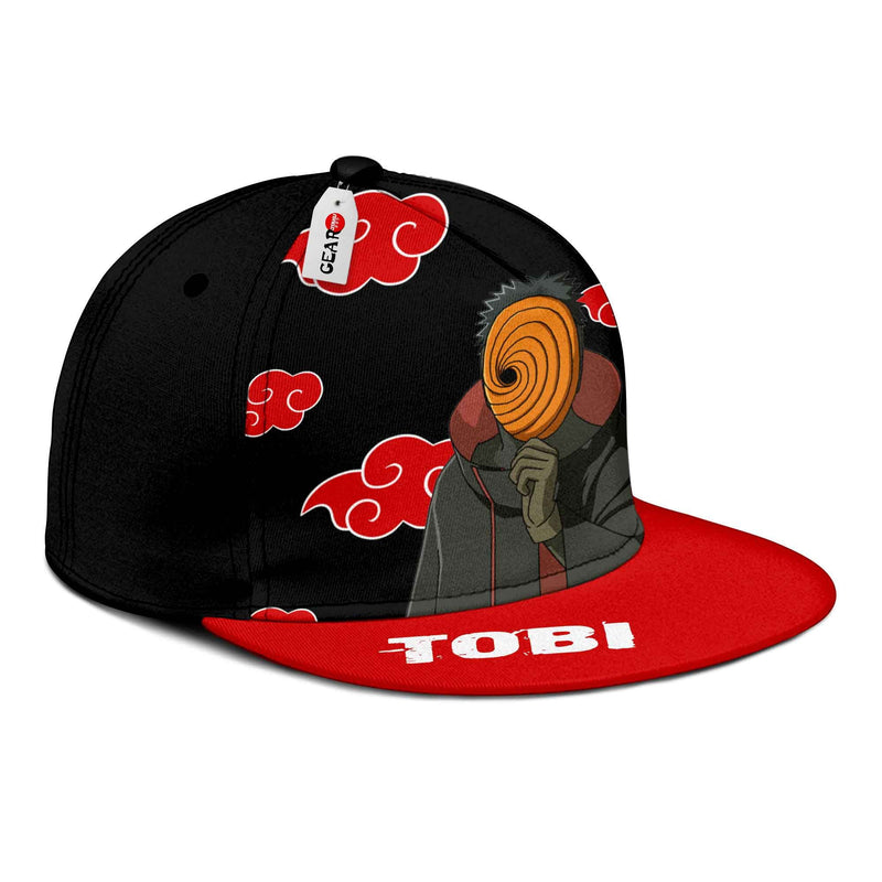 Akatsuki Tobi Snapback Hat Custom Anime Hat