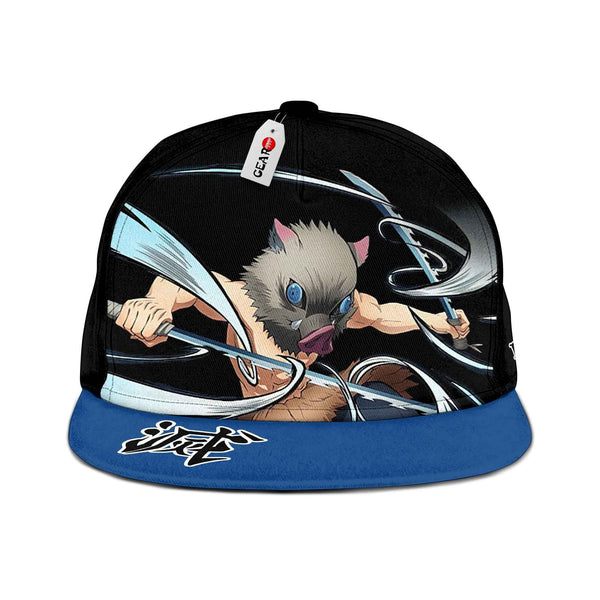 Inosuke Cap Hat Beast Breathing Anime Kimetsu Snapback