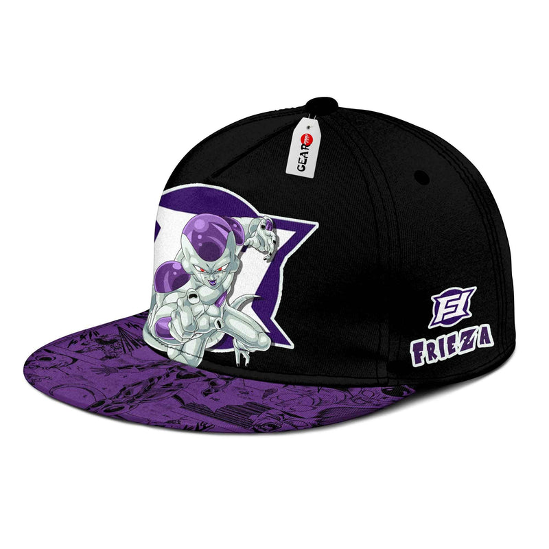 Frieza Cap Hat Custom Anime Dragon Ball Snapback