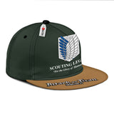 AOT Scout Regiment Snapback Hat Custom Shingeki Anime Hat