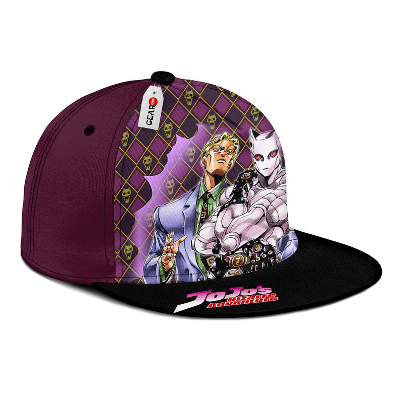 Yoshikage Kira Snapback Hat Custom Anime Hat