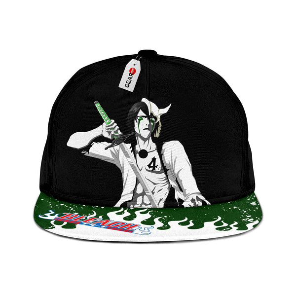 Ulquiorra Cifer Snapback Hat Custom BL Anime Hat