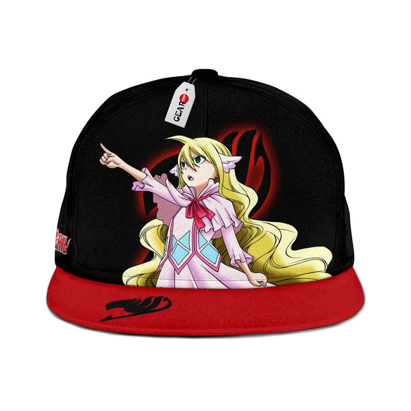 Mavis Vermillion Snapback Hat Custom Fairy Tail Anime Hat