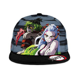 Gyutaro and Daki Snapback Hat Custom Kimetsu Anime Hat