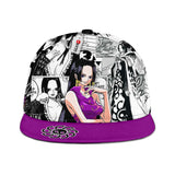 Boa Hancock Snapback Hat Custom One Piece Anime Hat Mix Manga