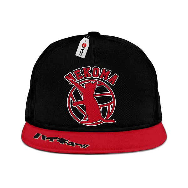 Nekoma Snapback Hat Custom Haikyuu Anime Hat