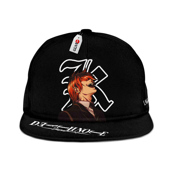 Light Yagami Kira Hat Cap Anime Snapback Hat