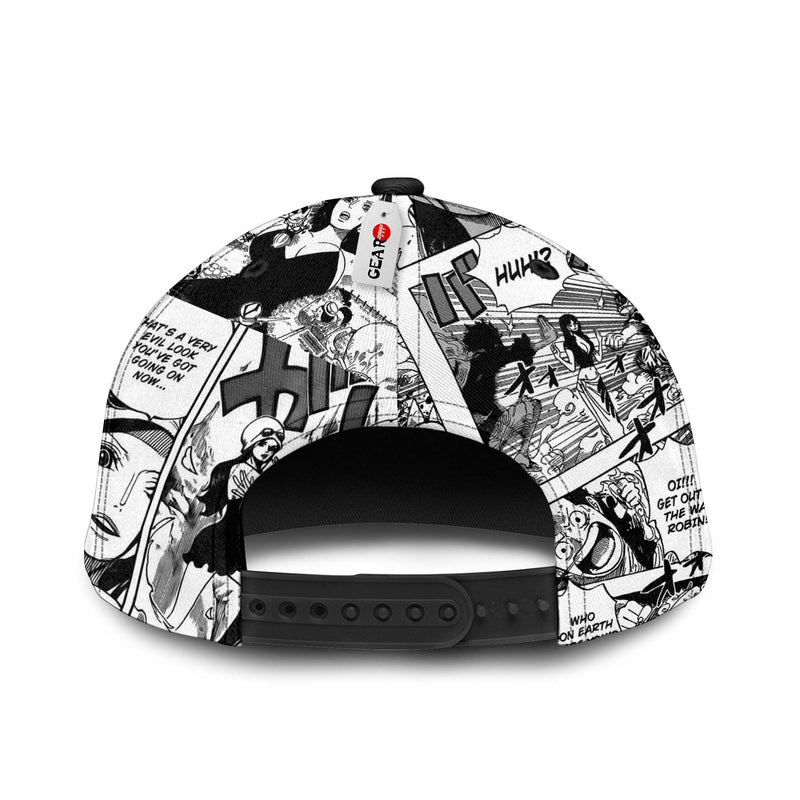 Nico Robin Snapback Hat Custom One Piece Anime Hat Mix Manga