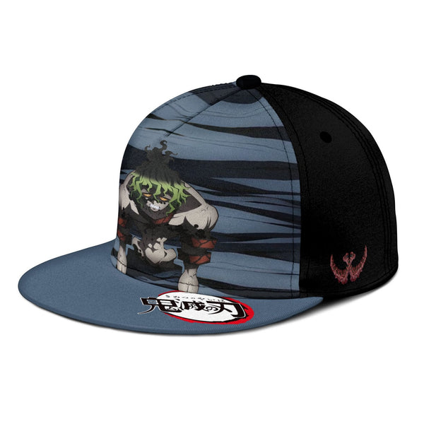 Gyutaro Snapback Hat Custom Kimetsu Anime Hat