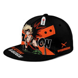 Katsuki Bakugou Hat Cap Anime Snapback Hat