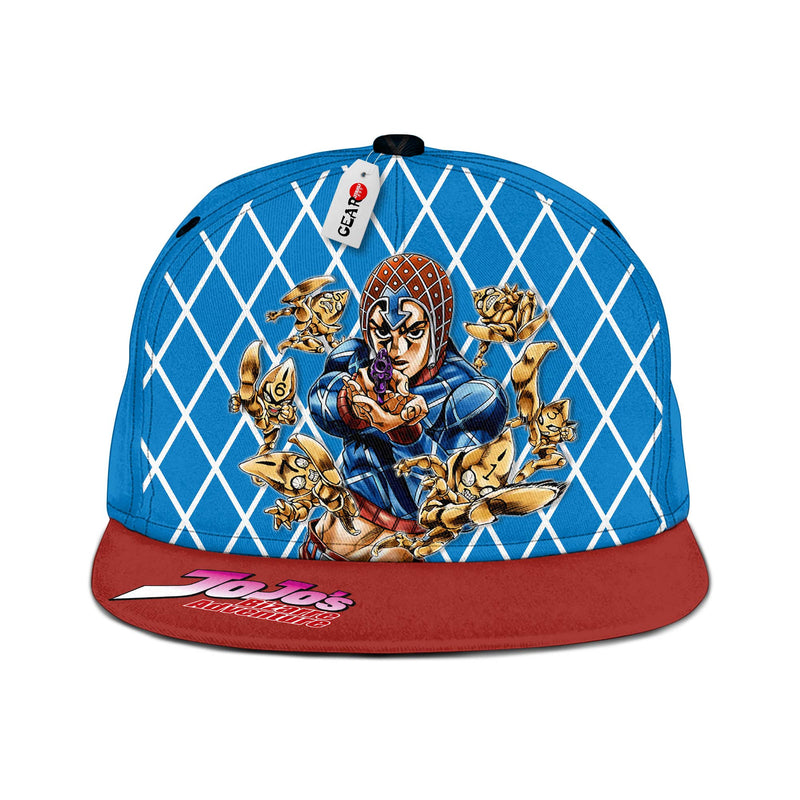 Guido Mista Snapback Hat Custom Anime Hat