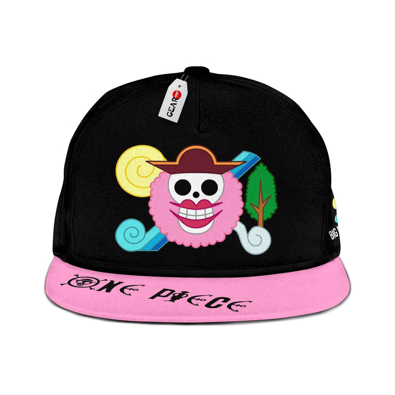 Big Mom Pirates Hat Cap One Piece Anime Snapback Hat