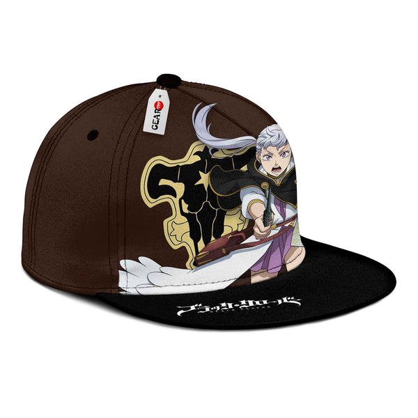 Noelle Silva Snapback Hat Custom Black Clover Anime Hat