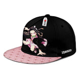 Nezuko Cap Hat Anime Kimetsu Snapback