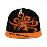 Kurama Snapback Hat Custom Anime Hat