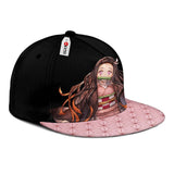 Cute Nezuko Cap Hat Anime Kimetsu Snapback