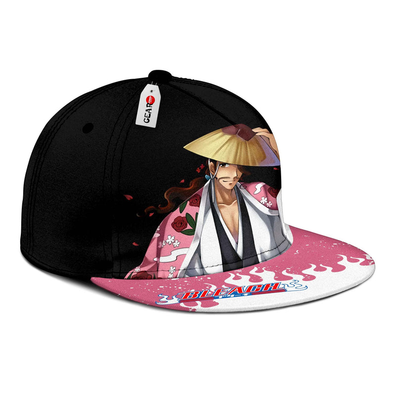 Shunsui Kyoraku Snapback Hat Custom BL Anime Hat