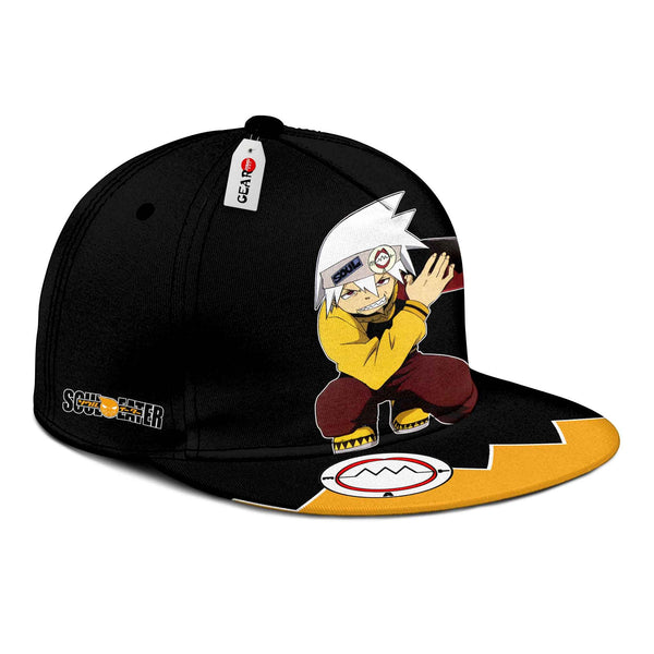 Soul Evans Snapback Hat Custom Soul Eater Anime Hat