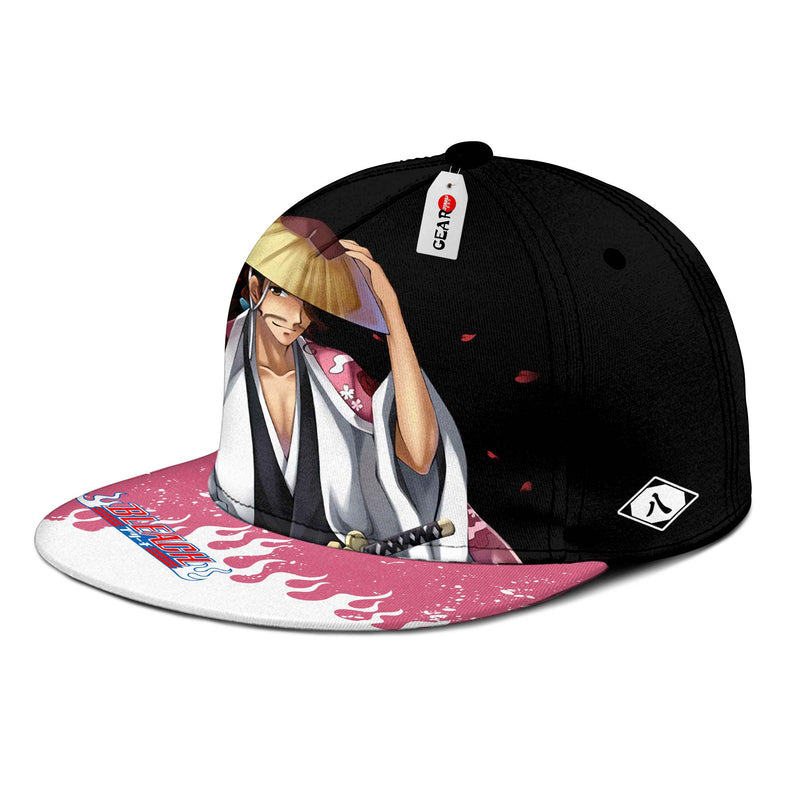 Shunsui Kyoraku Snapback Hat Custom BL Anime Hat