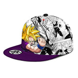 Gohan Super Saiyan Snapback Hat Custom Dragon Ball Anime Hat Mix Manga