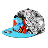 Jinbe Snapback Hat Custom One Piece Anime Hat Mix Manga