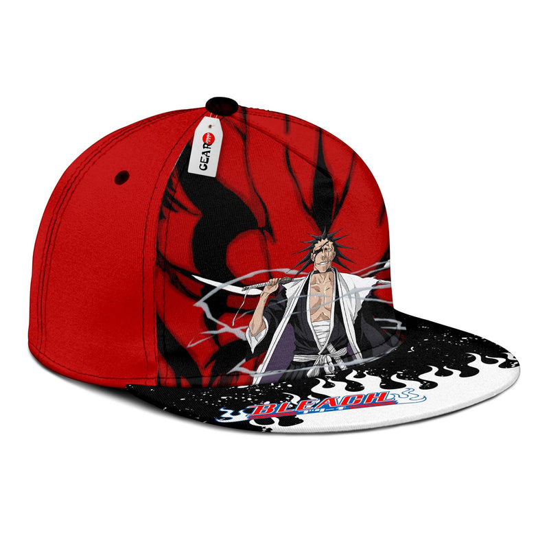 Kenpachi Zaraki Snapback Hat Custom BL Anime Hat