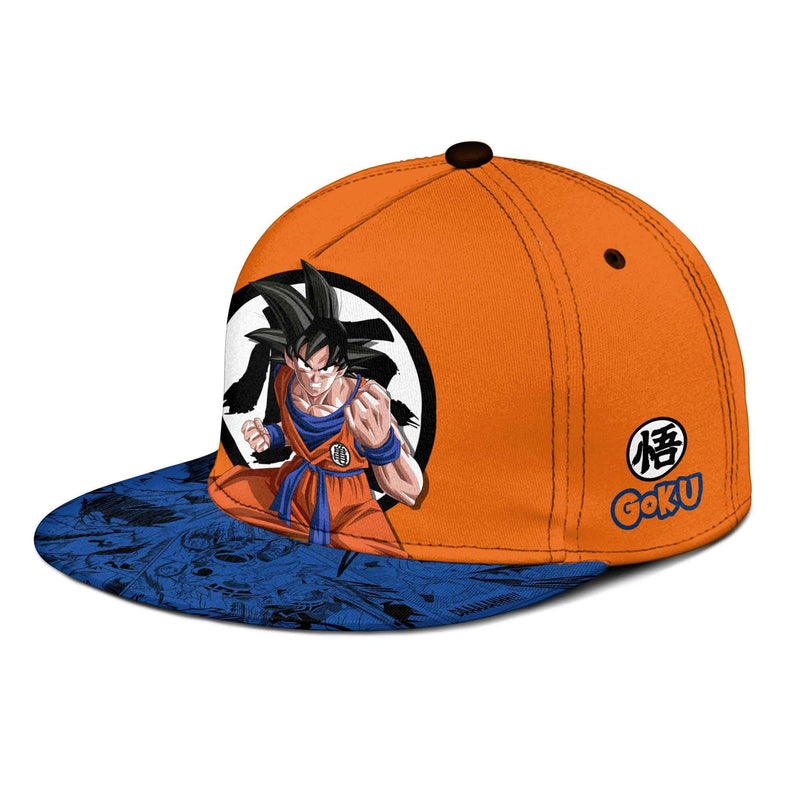 Goku Cap Hat Custom Anime Dragon Ball Snapback