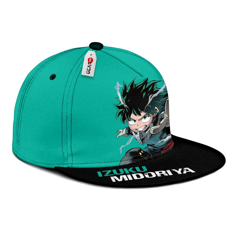 Izuku Midoriya Hat Cap Anime Snapback Hat