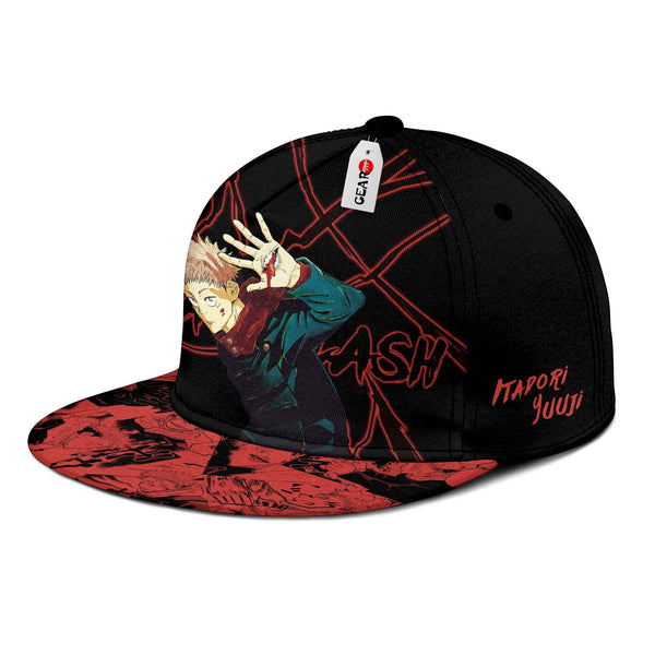 Itadori Yuuji Cap Hat Anime Skill Jujutsu Kaisen Snapback