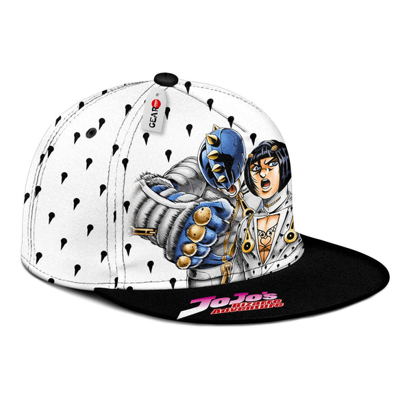 Bruno Bucciarati Snapback Hat Custom Anime Hat