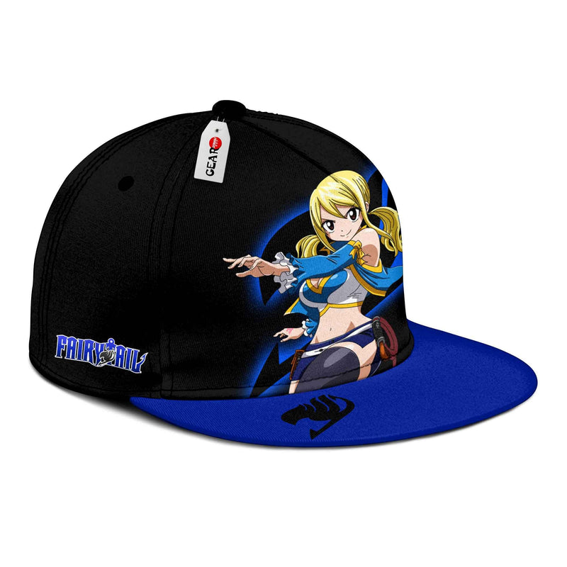 Lucy Heartfilia Snapback Hat Custom Fairy Tail Anime Hat