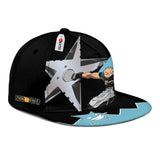 Black Star Snapback Hat Custom Soul Eater Anime Hat