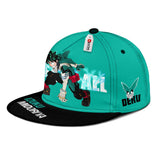 Deku Hat Cap One For All Anime Snapback Hat