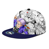 Trunks Snapback Hat Custom Dragon Ball Anime Hat Mix Manga