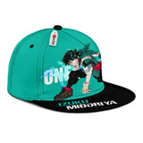 Deku Hat Cap One For All Anime Snapback Hat